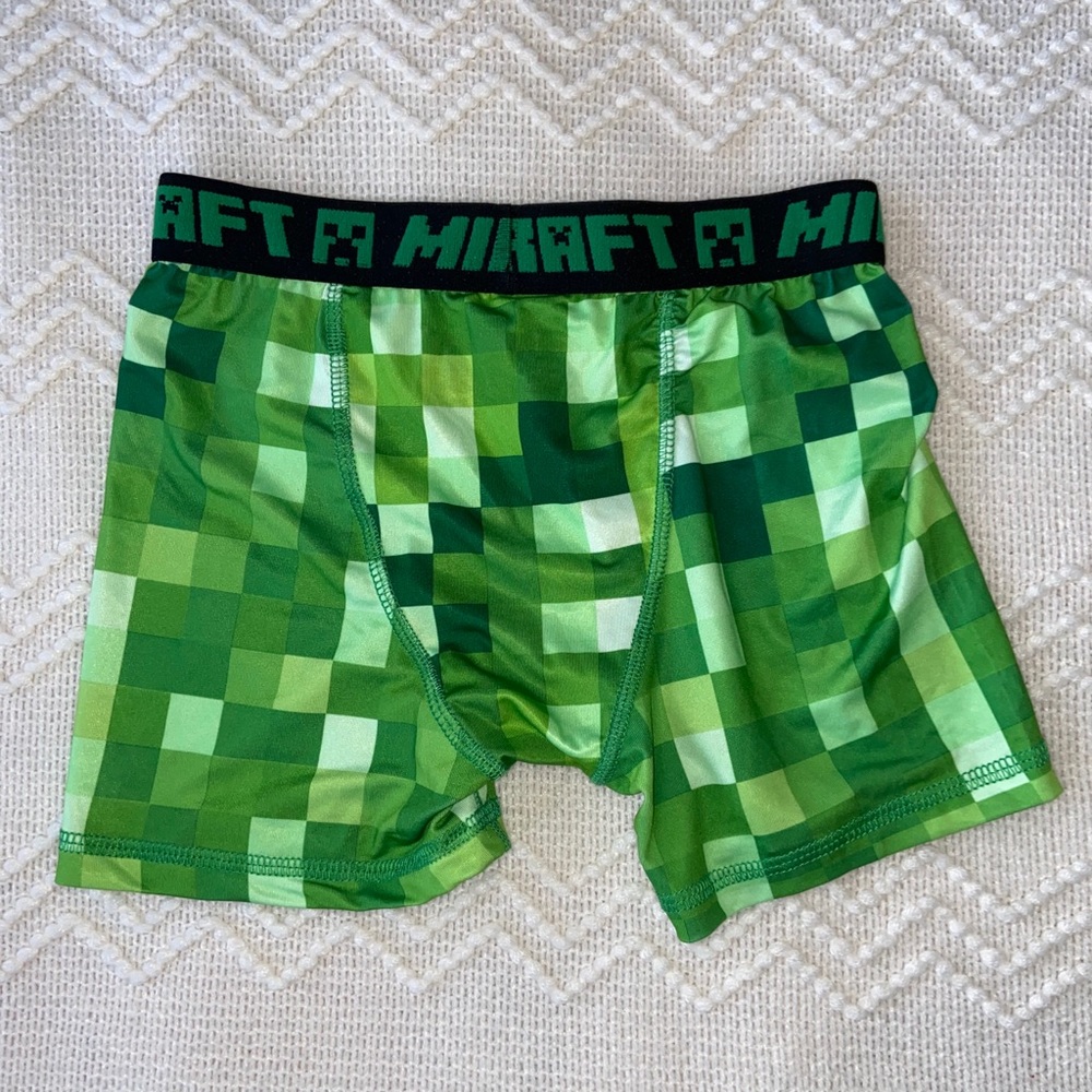BRAND NEW boys Minecraft boxer briefs